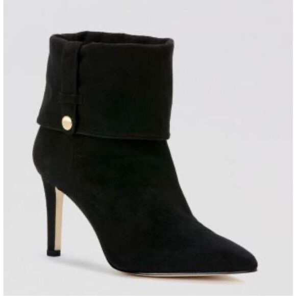 Calvin Klein Bethany 3 way suede point toe booties size 8 - Picture 1 of 13